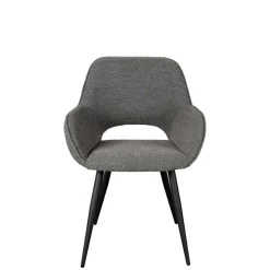 Wohnen Stühle<Esstisch-Sessel in Grau Boucle - Regison (2er Set)