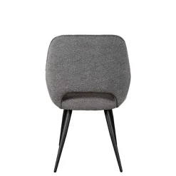 Wohnen Stühle<Esstisch-Sessel in Grau Boucle - Regison (2er Set)