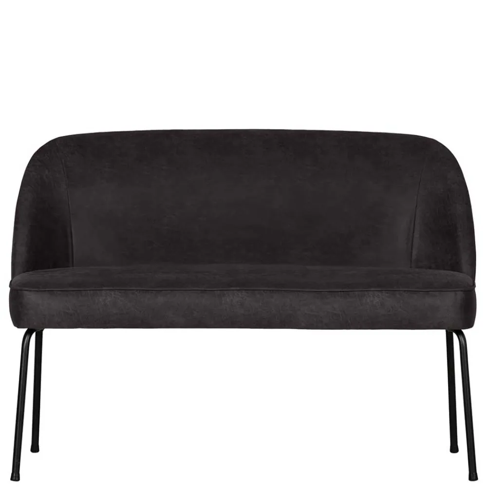 Wohnen Sitzbank<Esstischsofa aus Recyclingleder und Metall - Marietta