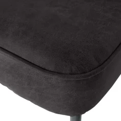 Wohnen Sitzbank<Esstischsofa aus Recyclingleder und Metall - Marietta