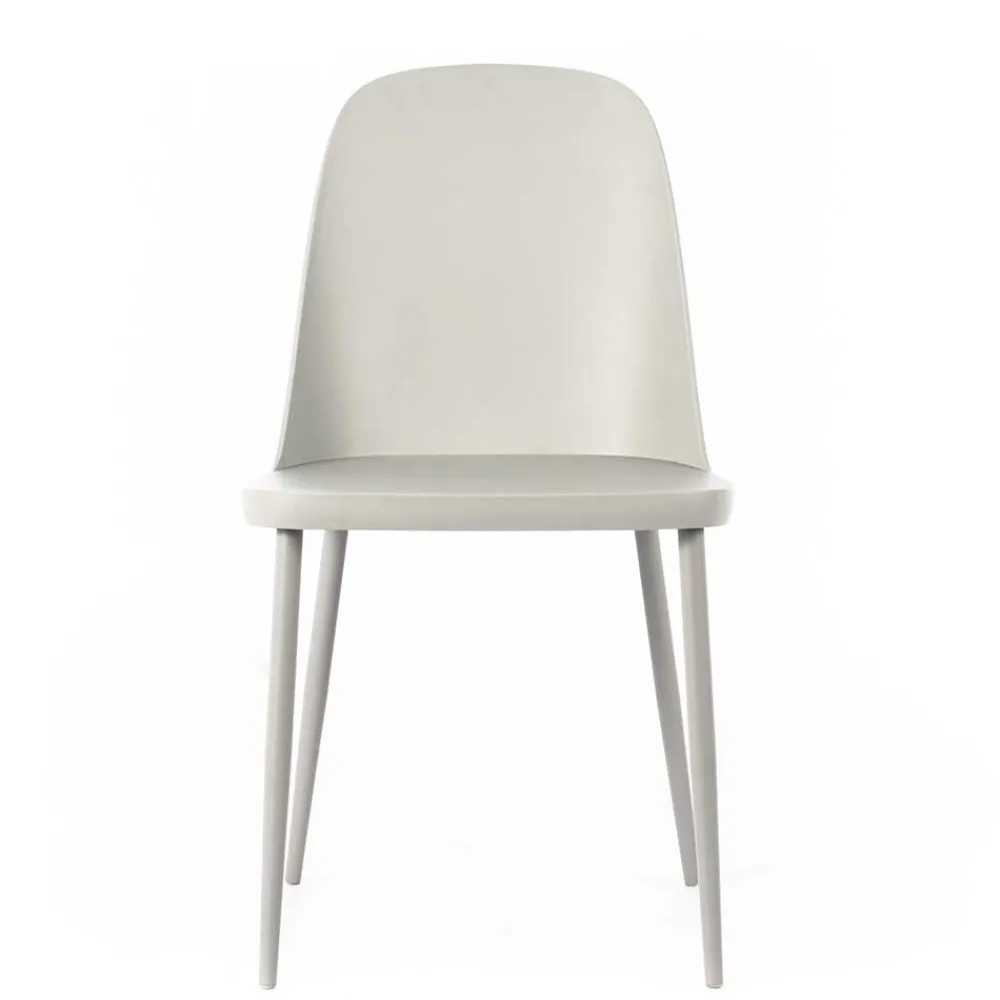 Wohnen Stühle<Esstischstühle aus Kunststoff - Leskan (4er Set)