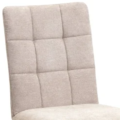 Wohnen Stühle<Esstischstuhl in Beige und Wildeiche - Sensibil (2er Set)