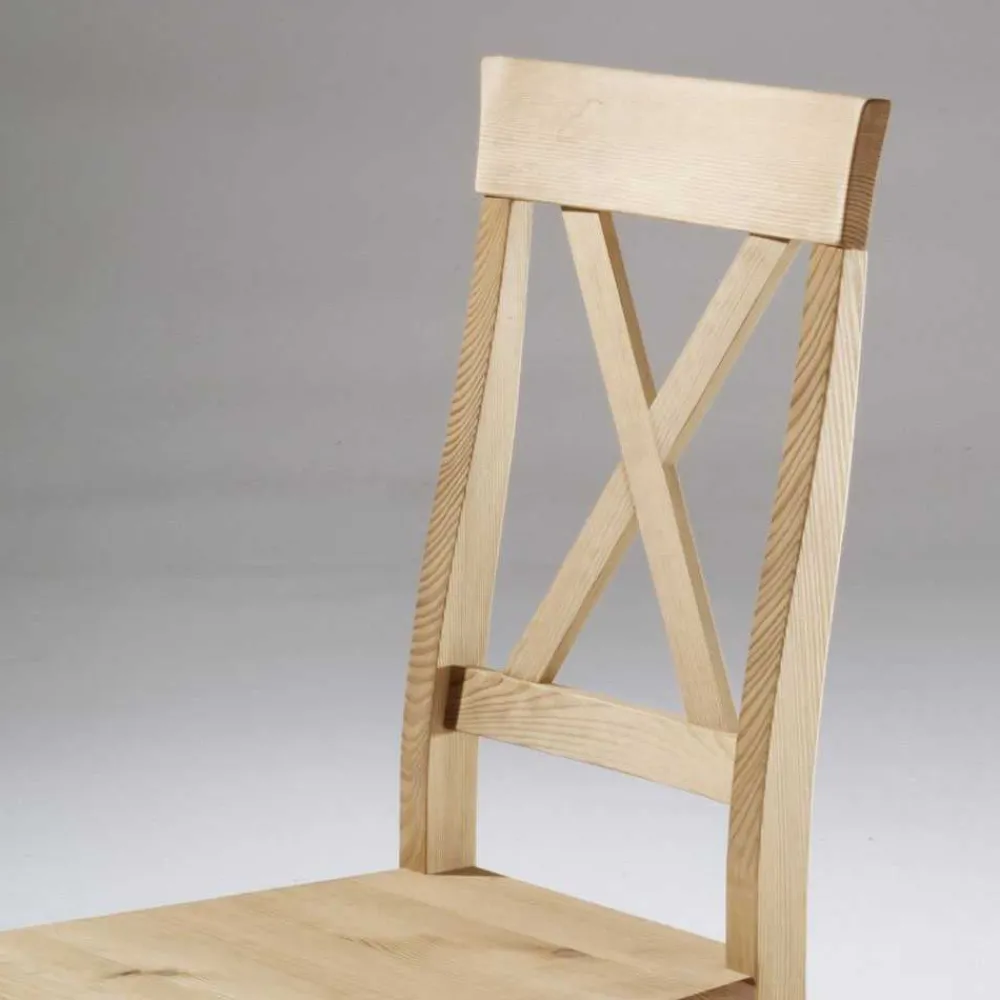 Wohnen Stühle<Esstischstuhl Piatra aus Kiefer Massivholz (2er Set)
