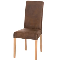 Wohnen Stühle<Esstischstuhl Vantralo in Braun (2er Set)