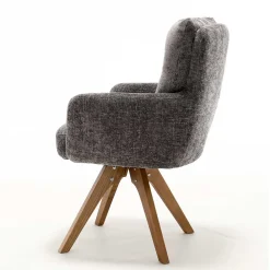 Wohnen Stühle<Esszimmer Armlehnenstuhl drehbar - Novumsa (2er Set)