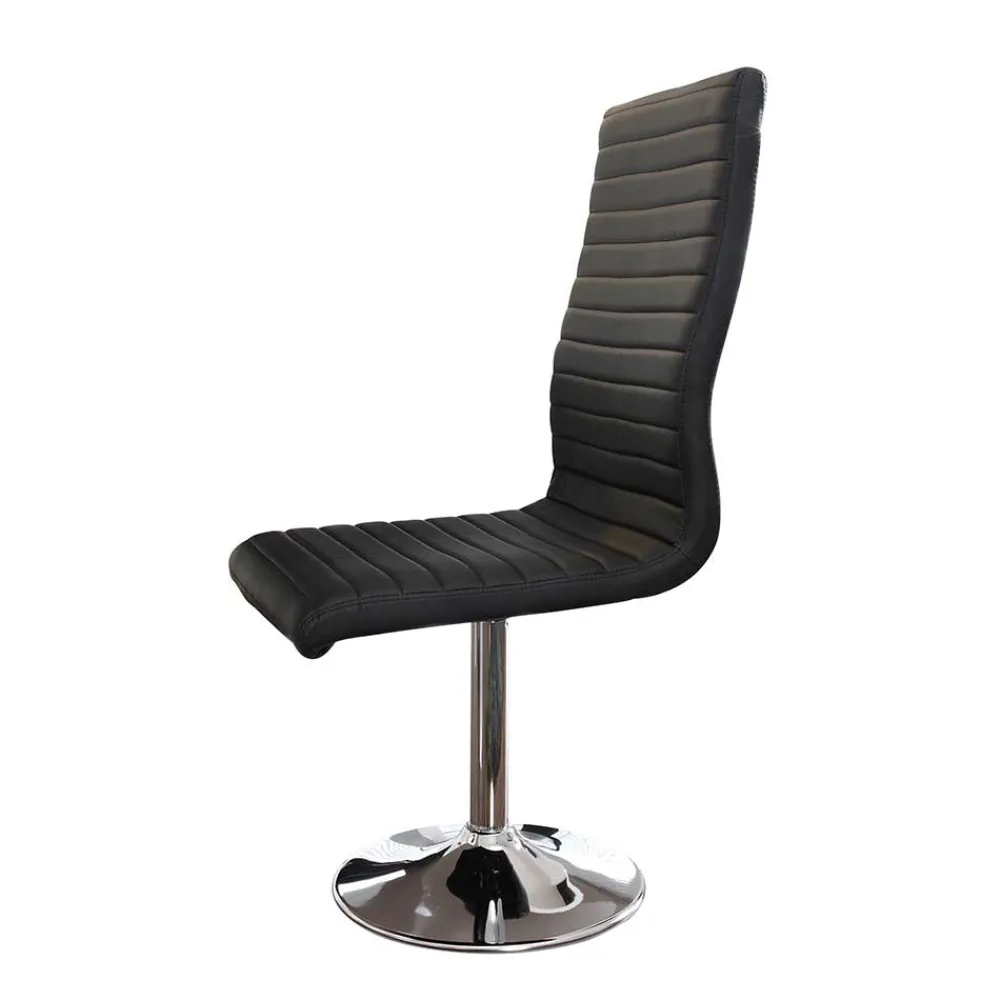 Wohnen Stühle<Esszimmer Drehstühle aus Kunstleder - Ragusca (4er Set)