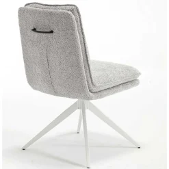 Wohnen Stühle<Esszimmer Drehstühle in Grau Boucle - Topra (2er Set)