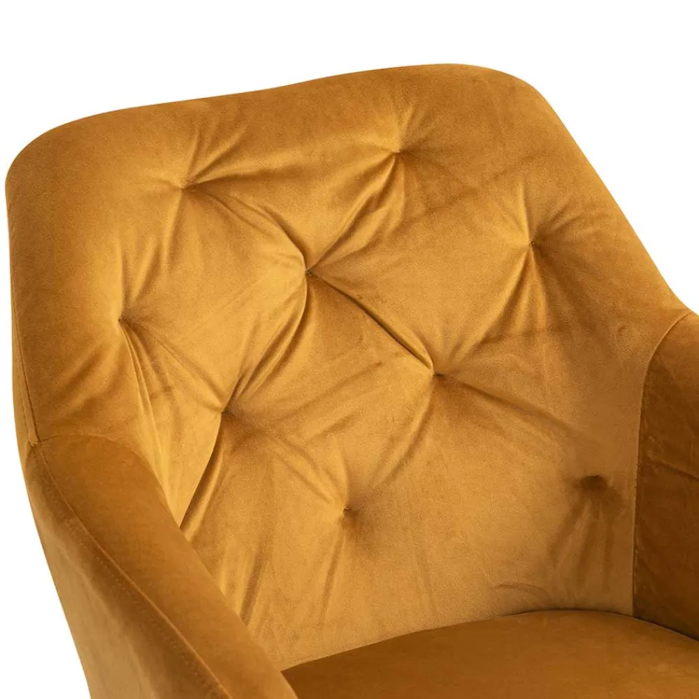 Wohnen Stühle<Esszimmer Drehstuhl mit Armlehnen - Delamaro