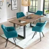 Wohnen Sitzgruppe<Esszimmer Essgruppe modern - Ebrus (fünfteilig)