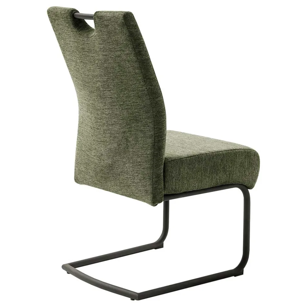 Wohnen Sessel<Esszimmer Freischwinger mit Federkern - Surci (2er Set)
