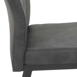 Wohnen Stühle<Esszimmer Hochlehner in Anthrazit - Luisanes (Set)
