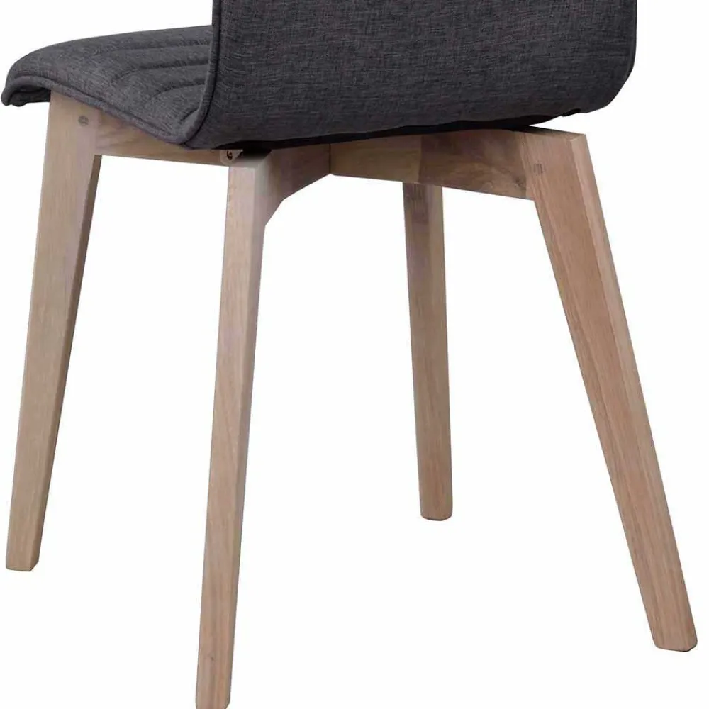 Wohnen Sitzgruppe<Esszimmer 4-Personen Gruppe White Wash - Dioca (fünfteilig)