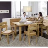 Wohnen Sitzgruppe<Esszimmer Sitzecke Licko aus Kernbuche Massivholz (vierteilig)