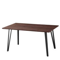 Wohnen Sitzgruppe<Esszimmer Sitzgarnitur im Retrostil - Haclana (fünfteilig)