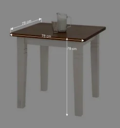 Wohnen Sitzgruppe<Esszimmer Sitzgruppe Barlad im Landhausstil (fünfteilig)