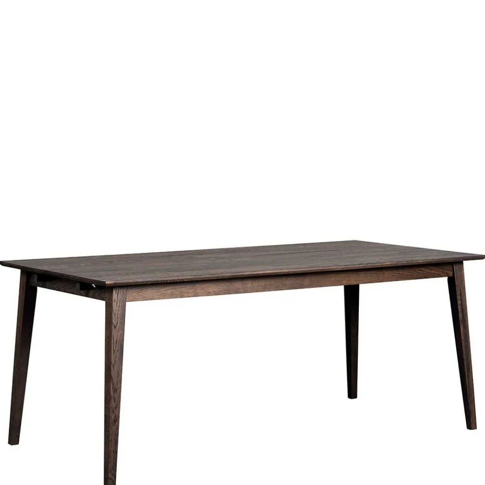 Wohnen Sitzgruppe<Esszimmer Sitzgruppe in Braun & Schwarz - Elizabeth (siebenteilig)