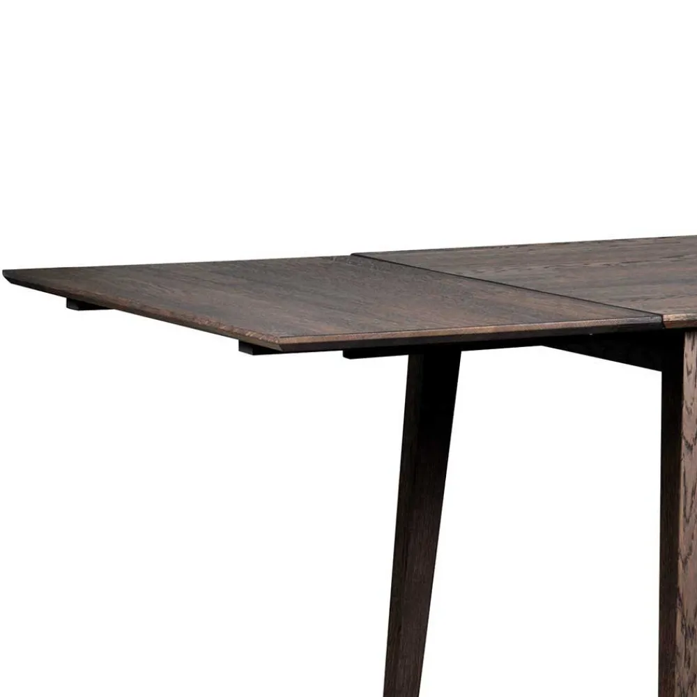 Wohnen Sitzgruppe<Esszimmer Sitzgruppe in Braun & Schwarz - Elizabeth (siebenteilig)