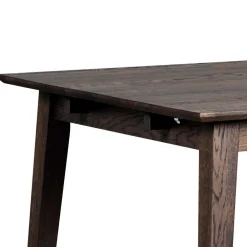 Wohnen Sitzgruppe<Esszimmer Sitzgruppe in Braun & Schwarz - Elizabeth (siebenteilig)