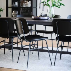 Wohnen Sitzgruppe<Esszimmer Tischgruppe für 6 Personen - Vedraza (siebenteilig)