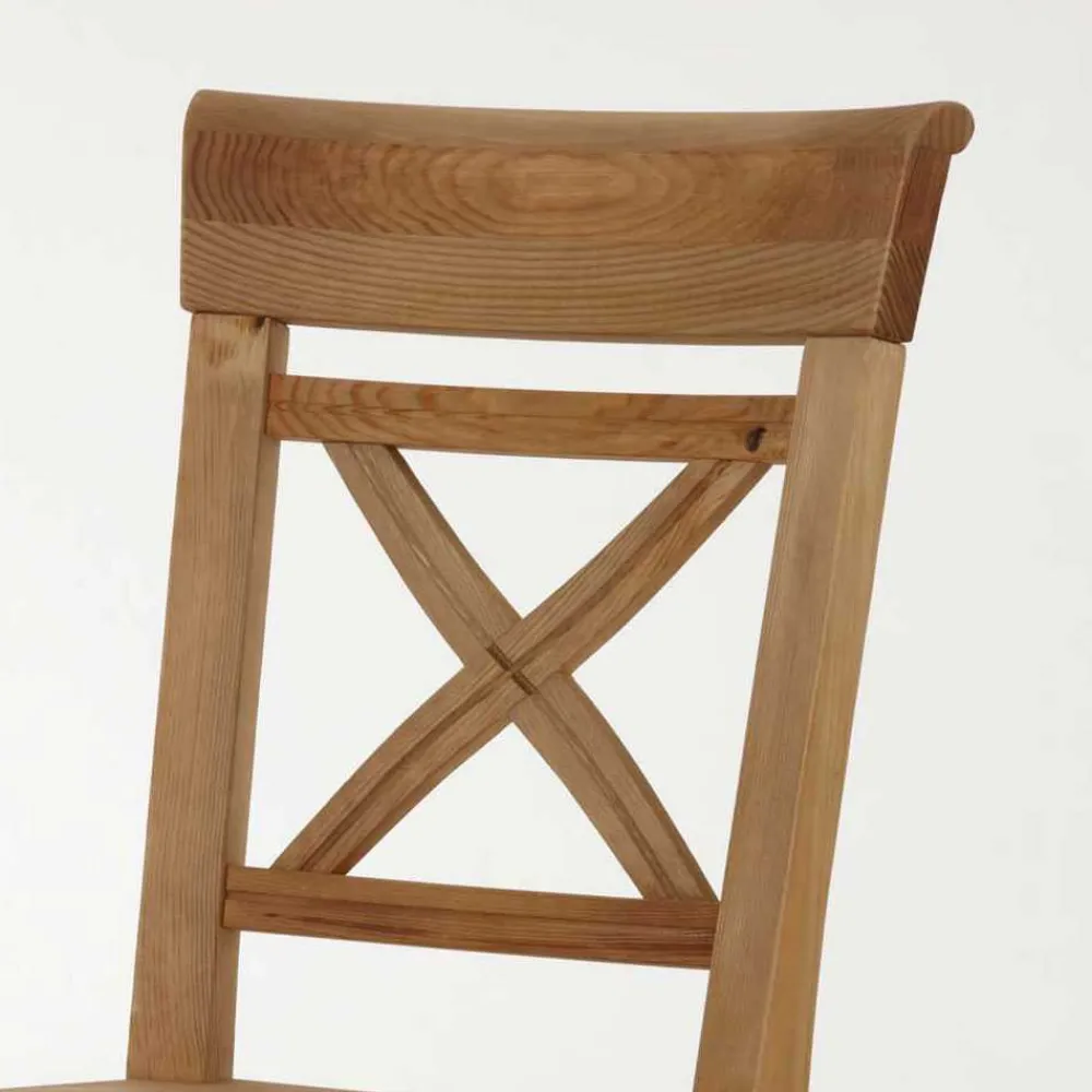 Wohnen Stühle<Esszimmerstuhl Giurgia im Landhaus Design (2er Set)