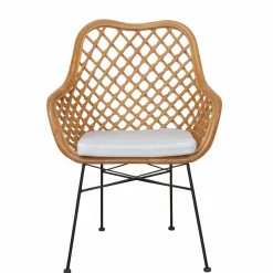 Wohnen Stühle<Esszimmerstuhl Ionella aus Rattan
