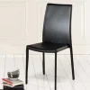 Wohnen Stühle<Esszimmerstuhl Luise in Schwarz (4er Set)