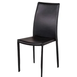 Wohnen Stühle<Esszimmerstuhl Luise in Schwarz (4er Set)