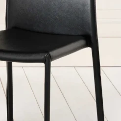 Wohnen Stühle<Esszimmerstuhl Luise in Schwarz (4er Set)