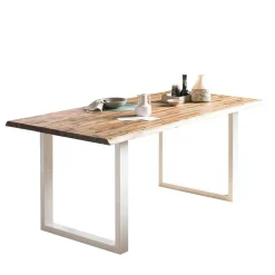 Wohnen Sitzgruppe<Esszimmertisch und Stühle Set - Ziadovas (fünfteilig)