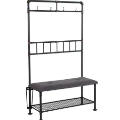 Wohnen Garderoben<Factory Design Garderobe aus Eisen Rohren - Nenvia