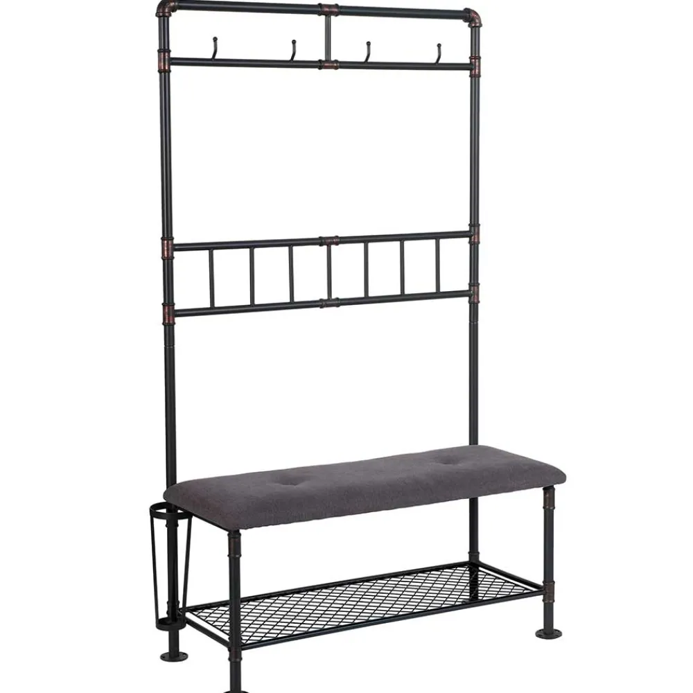 Wohnen Garderoben<Factory Design Garderobe aus Eisen Rohren - Nenvia