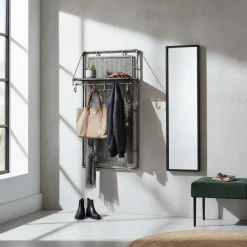 Wohnen Garderoben<Factory Wandgarderobe aus Metall - Foskany