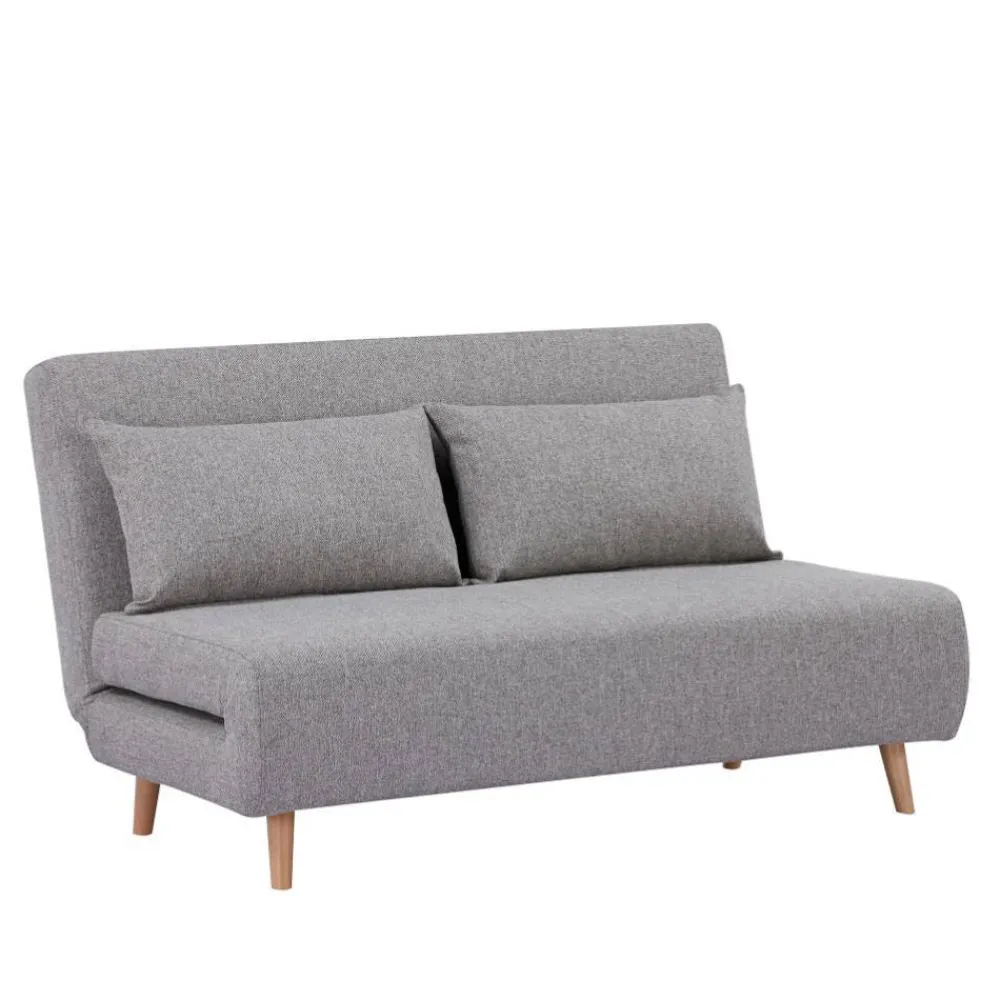 Wohnen Sofas<Faltsofa in Grau und Birke - Lucas
