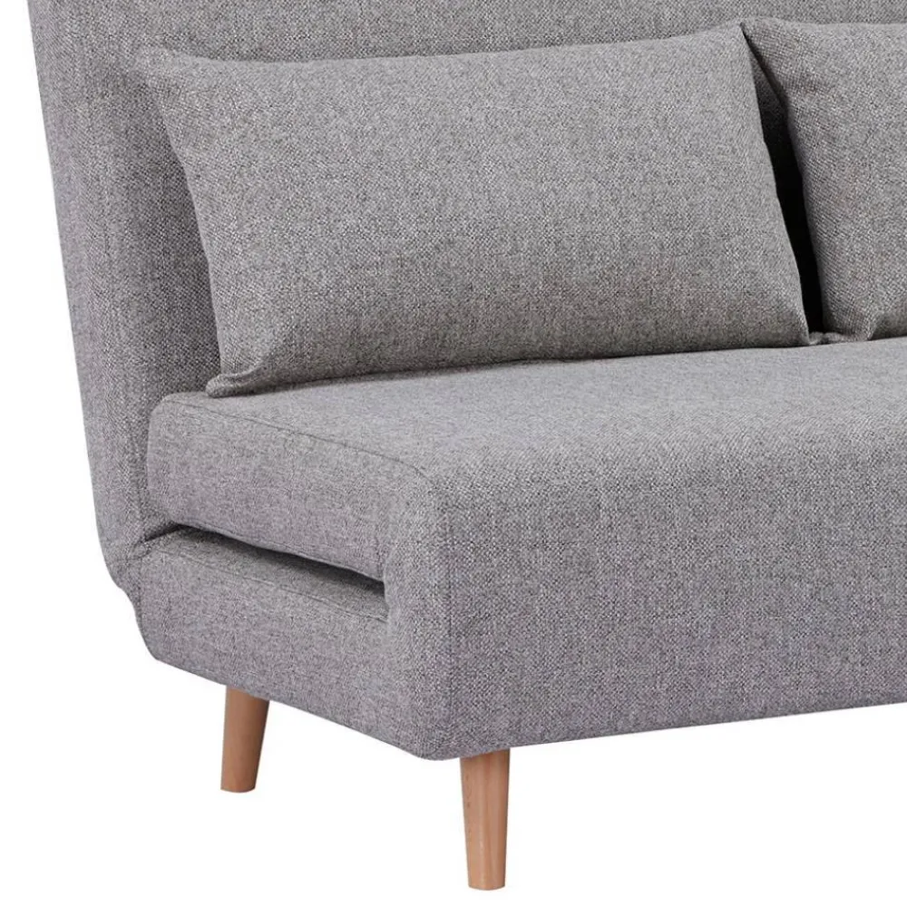 Wohnen Sofas<Faltsofa in Grau und Birke - Lucas