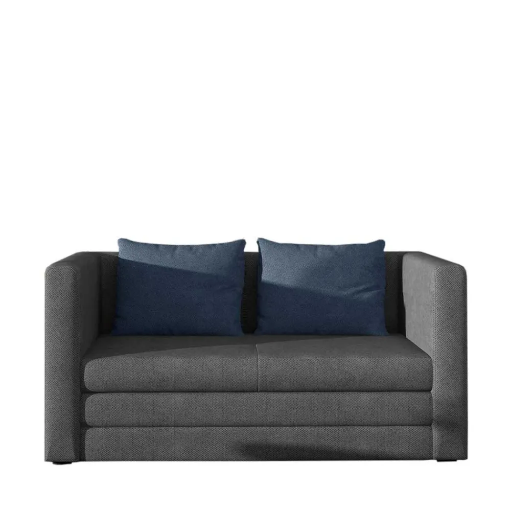 Wohnen Sofas<Faltsofa in Grau und Jeansblau - Cancun