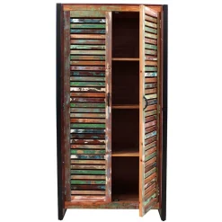 Wohnen Garderoben<Farbenfrohe Flureinrichtung im Shabby Chic - Vosbadus (vierteilig)