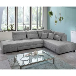 Wohnen Sofas|Betten<Federkern Eckcouch mit Schlaffunktion - Roseanna