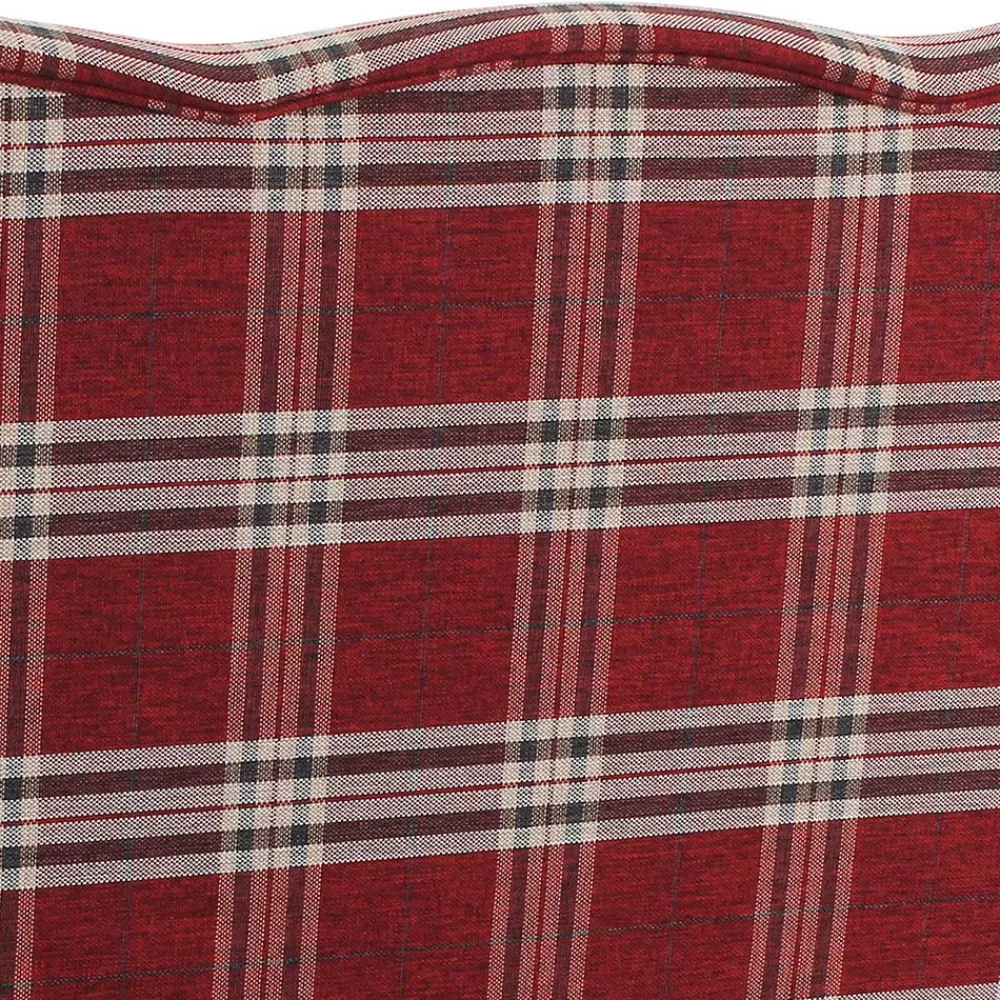 Wohnen Sofas<Federkern Küchensofa in Rot kariert - Sinael