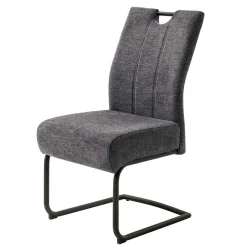 Wohnen Sessel<Federkern Polsterstühle mit Schwingfuß - Sanjuas (2er Set)