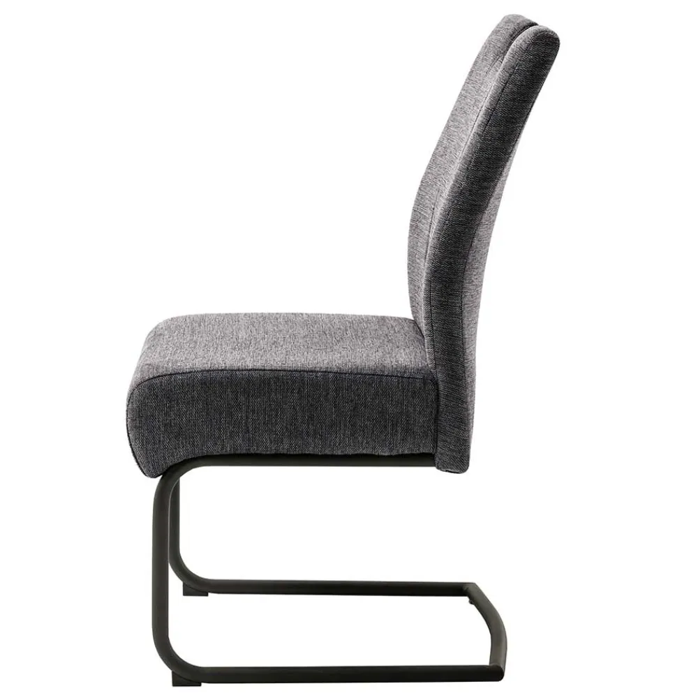 Wohnen Sessel<Federkern Polsterstühle mit Schwingfuß - Sanjuas (2er Set)
