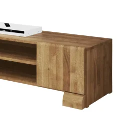Wohnen Tv & Hifi-Möbel|Lowboards<Fernsehmöbel Vaskov aus Wildeiche Massivholz