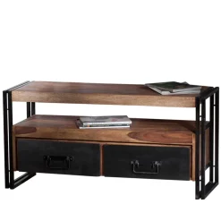 Wohnen Tv & Hifi-Möbel|Lowboards<Fernsehtisch Mendoza aus Akazie Massivholz