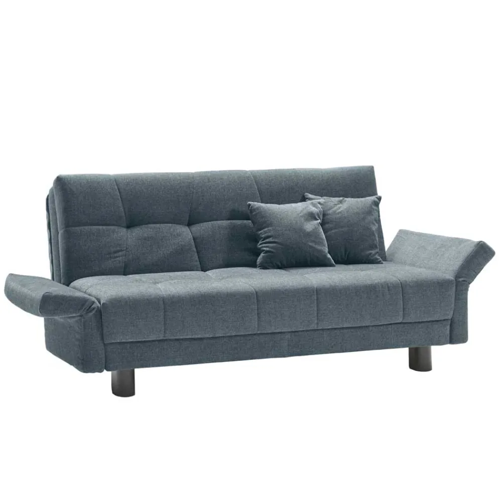 Wohnen Betten|Sofas<Flachgewebe Bettcouch in Hellblau - Zitizen