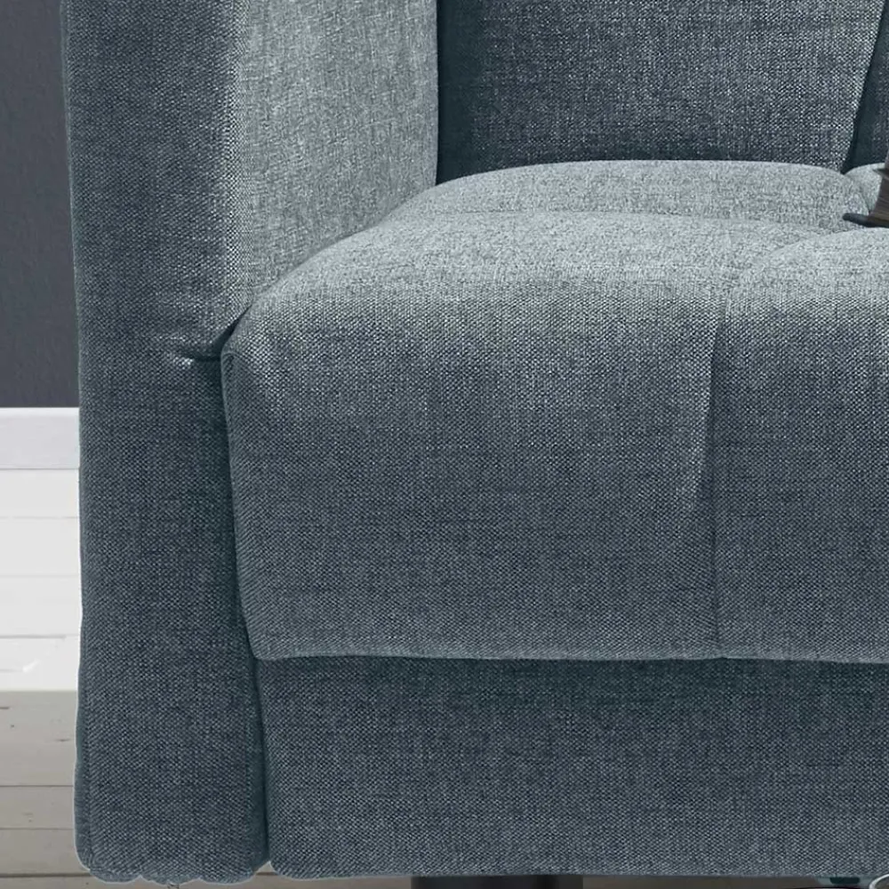 Wohnen Betten|Sofas<Flachgewebe Bettcouch in Hellblau - Zitizen