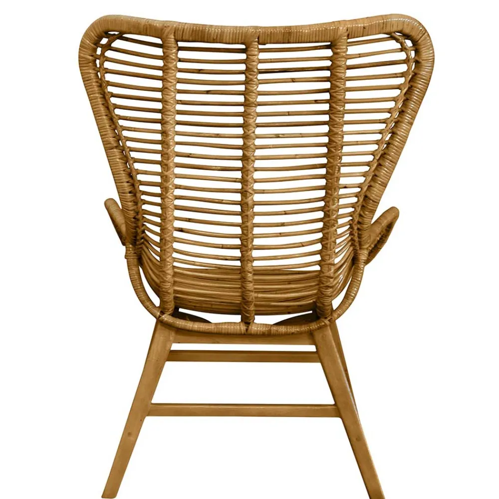 Wohnen Sessel<Fledermaus Sessel aus Rattan - Krems