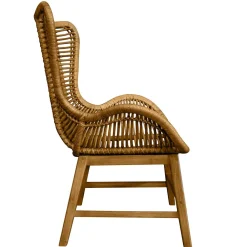 Wohnen Sessel<Fledermaus Sessel aus Rattan - Krems