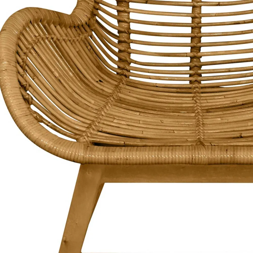 Wohnen Sessel<Fledermaus Sessel aus Rattan - Krems
