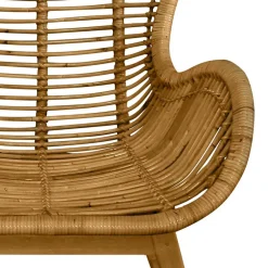Wohnen Sessel<Fledermaus Sessel aus Rattan - Krems