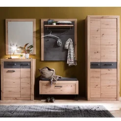 Wohnen Garderoben<Flureinrichtung Komplettset modern - Carry (fünfteilig)