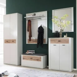 Wohnen Garderoben<Flureinrichtung Komplettset modern - Ballina (fünfteilig)